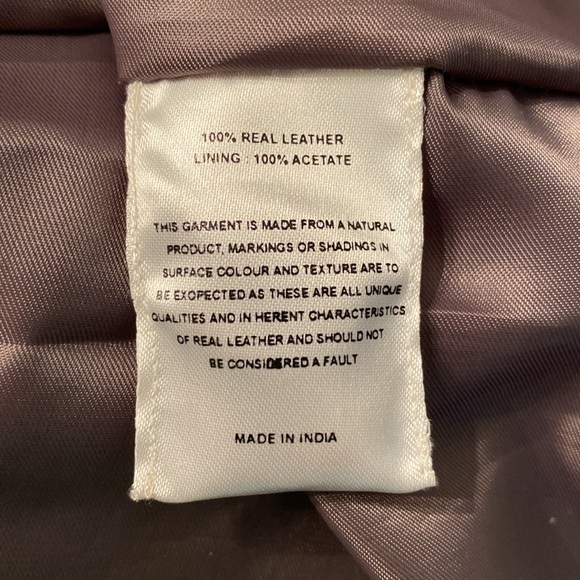 Reiss Belted Leather Trench Jacket - Picture 9 of 9